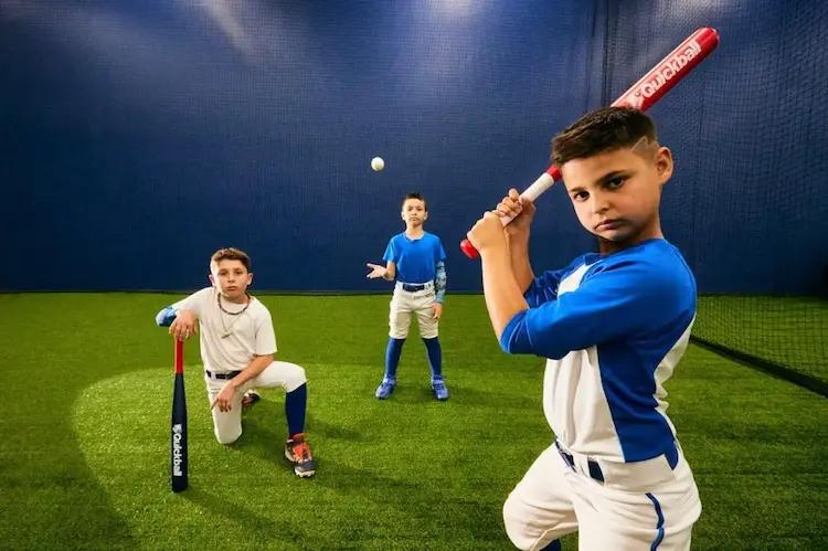 Sign up your son or daughter for a Quickball Entry Level League and one of the first things you will receive is a plastic bat.